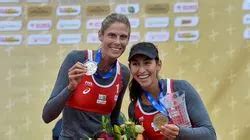 Olympic beach volleyball stars suffered awkward。